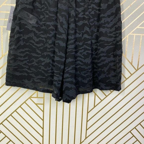 Good‎ American Sheer Zebra Running Shorts Black - Picture 7 of 11